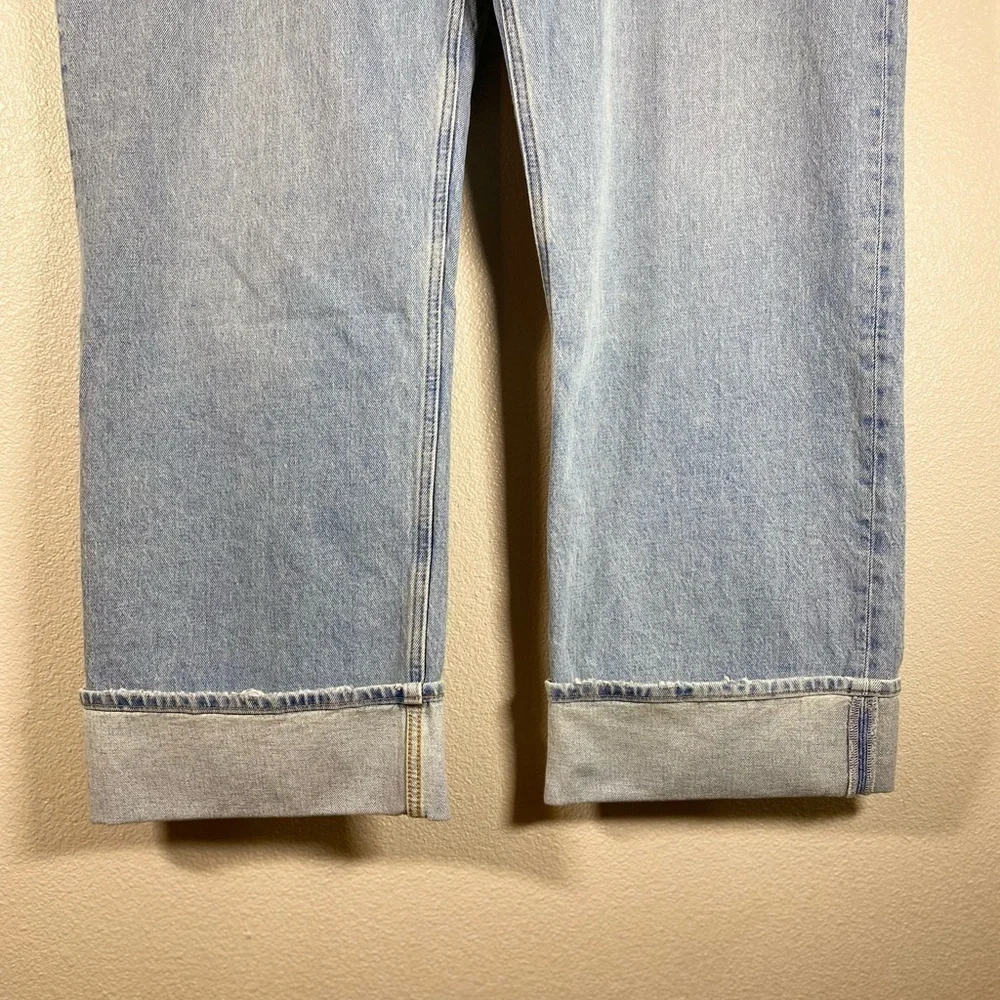 Abercrombie & Fitch Low Rise Baggy Jean Cuffed  24 / 18R